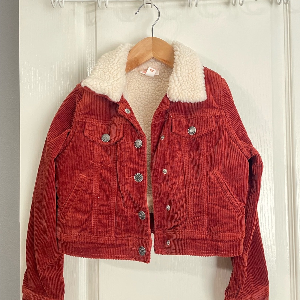 Cat & Jack Corduroy Jacket with Sherpa lining